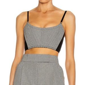 Alexander Wang corset bra top